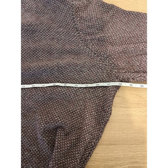 Joseph Abbound Men's Purple Wool Blend Long Sleeve Sweater Size 2X - Picture 5 of 7